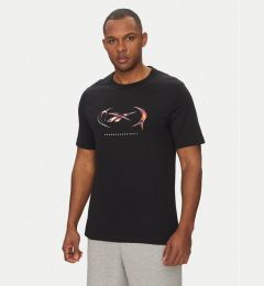 Снимка на Reebok Тишърт 100218818 Черен Regular Fit