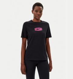 Снимка на Reebok Тишърт 100218927 139-18-00 Черен Regular Fit