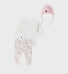 Снимка на Reima Комплект боди и панталон MOOMIN Dyrbaraste 5200067A Бежов Regular Fit