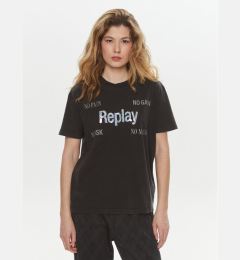 Снимка на Replay Тишърт W3072A.000.22658M Черен Regular Fit