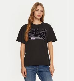 Снимка на REPLAY Тишърт W3089E.000.23608P Черен Regular Fit