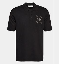 Снимка на Richmond X Тениска с яка и копчета Lisi UMP24207PO Черен Regular Fit