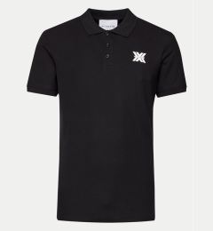 Снимка на Richmond X Тениска с яка и копчета Novak UMP24010PO Черен Regular Fit