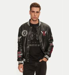 Снимка на Richmond X Яке от имитация на кожа Meleb UMA24217GB Черен Regular Fit