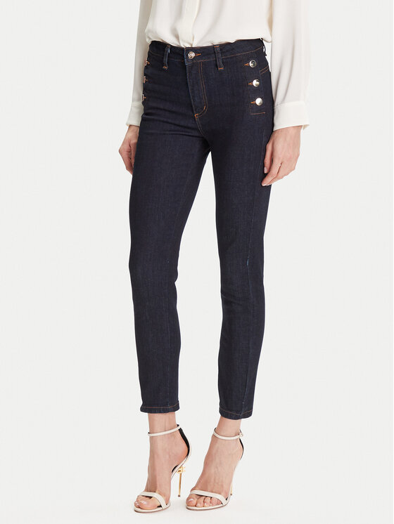 Снимка на Rinascimento Дънки CFC0126160003 Тъмносин Skinny Fit