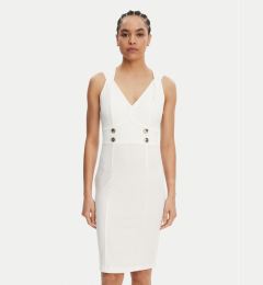 Снимка на Rinascimento Коктейлна рокля CFC0019924002 Бял Regular Fit