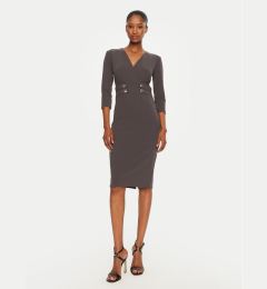 Снимка на Rinascimento Коктейлна рокля CFC0119920003 Сив Regular Fit