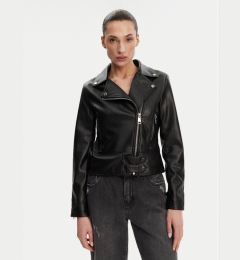 Снимка на Rinascimento Яке от имитация на кожа CFC0119619003 Черен Regular Fit