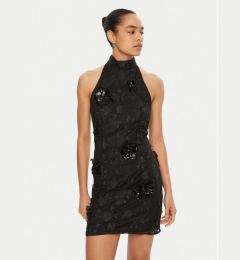 Снимка на ROTATE Коктейлна рокля 113584 Черен Regular Fit