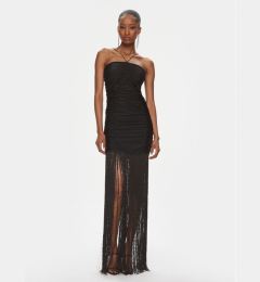 Снимка на ROTATE Официална рокля Sequin Fringe 111784100 Черен Slim Fit