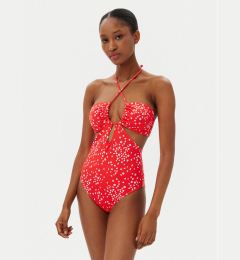 Снимка на Roxy Бански костюм Pt Beach Classics ERJX103701 Червен