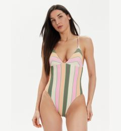 Снимка на Roxy Бански костюм Vista Stripe One Piece ERJX103639 Цветен