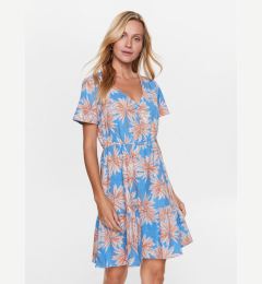 Снимка на Roxy Лятна рокля ERJWD03709 Светлосиньо Regular Fit