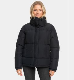 Снимка на Roxy Пухено яке Winter Rebel Jk Otlr ERJJK03556 Черен Regular Fit
