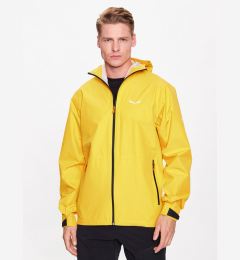 Снимка на Salewa Яке за дъжд Puez 28615 Жълт Regular Fit