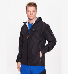 Снимка на Salewa Яке за дъжд Puez 28615 Черен Regular Fit
