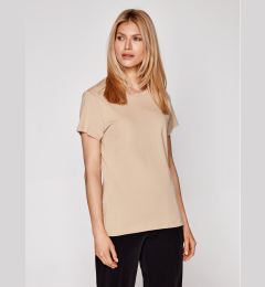 Снимка на Samsøe Samsøe Тишърт Solly Solid F00012050 Бежов Regular Fit