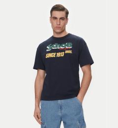 Снимка на Schott NYC Тишърт TSTRAVIS Тъмносин Regular Fit
