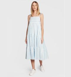 Снимка на Seafolly Лятна рокля Cabana 54860-DR Светлосиньо Regular Fit