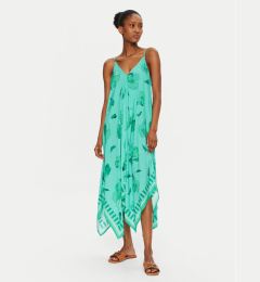 Снимка на Seafolly Лятна рокля Secret Garden 55376-DR Зелен Regular Fit