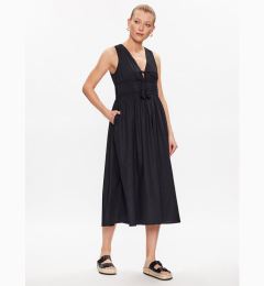 Снимка на Seafolly Лятна рокля Sunbreak Poplin 54878-DR Черен Regular Fit