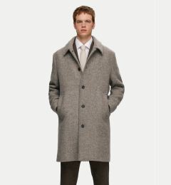 Снимка на Selected Homme Вълнено палто 16089348 Бежов Regular Fit