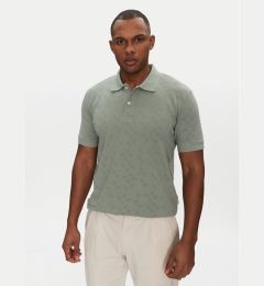 Снимка на Selected Homme Тениска с яка и копчета Paul 16096767 Зелен Regular Fit