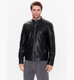 Снимка на Sisley Яке от имитация на кожа 21DYSN01L Черен Regular Fit