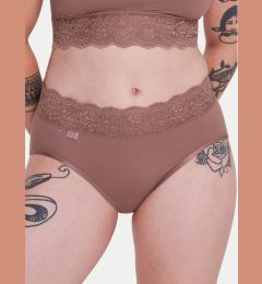 Снимка на Sloggi Класически дамски бикини Romance 10031896 Кафяв