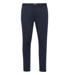 Снимка на Solid Текстилни панталони 21105110 Тъмносин Regular Fit