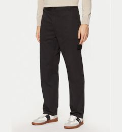 Снимка на Stone Island Текстилни панталони 8115337F6 Черен Regular Fit