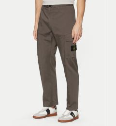 Снимка на Stone Island Текстилни панталони 811533908 Зелен Regular Fit