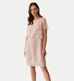 Снимка на Tatuum Коктейлна рокля Palmi T2406.217 Бежов Regular Fit