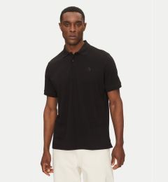 Снимка на The North Face Тениска с яка и копчета Essential NF0A8C1P Черен Regular Fit