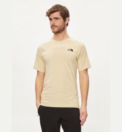 Снимка на The North Face Тишърт NF0A87NU Бежов Regular Fit