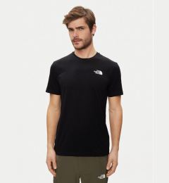 Снимка на The North Face Тишърт Redbox NF0A87NV Черен Regular Fit