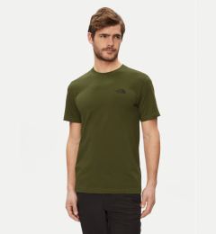 Снимка на The North Face Тишърт Simple Dome NF0A87NG Зелен Regular Fit