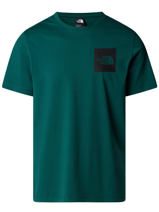 Снимка на The North Face Тишърт SS Fine NF0A8A6M Зелен Regular Fit