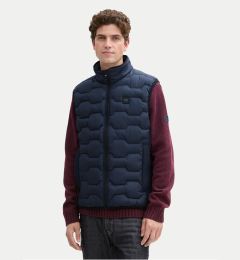 Снимка на Tom Tailor Елек 1044088 Тъмносин Regular Fit