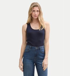 Снимка на Tom Tailor топ 1045540 Тъмносин Regular Fit