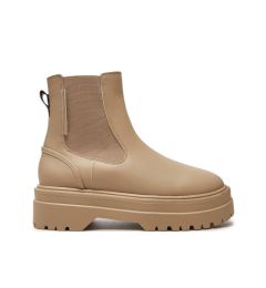 Снимка на Tommy Hilfiger Боти тип челси Chelsea FW0FW08162 Бежов