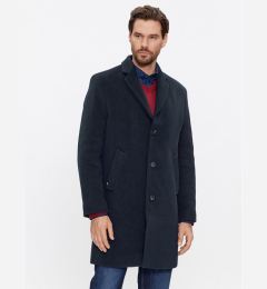 Снимка на Tommy Hilfiger Вълнено палто MW0MW32963 Тъмносин Regular Fit