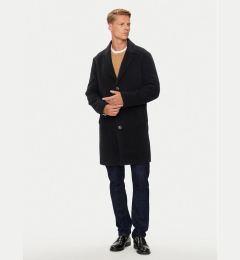 Снимка на Tommy Hilfiger Вълнено палто MW0MW36611 Черен Regular Fit