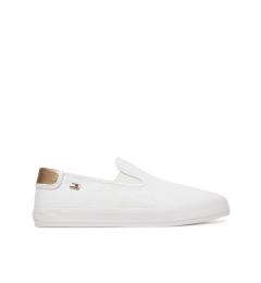 Снимка на Tommy Hilfiger Гуменки Vulc Canvas Slip-On Sneaker FW0FW08645 Бял