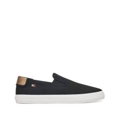 Снимка на Tommy Hilfiger Гуменки Vulc Canvas Slip-On Sneaker FW0FW08645 Черен