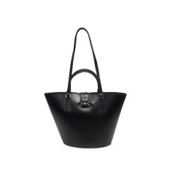 Снимка на Tommy Hilfiger Дамска чанта Heritage Leather Tote AW0AW17209 Черен