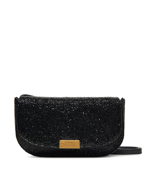 Снимка на Tommy Hilfiger Дамска чанта Party Le Mini Crossover Beaded AW0AW17940 Черен