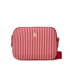 Снимка на Tommy Hilfiger Дамска чанта Poppy Summer Camera Bag AW0AW17231 Червен