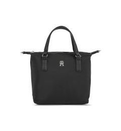 Снимка на Tommy Hilfiger Дамска чанта Poppy Th Small Tote AW0AW15640 Черен