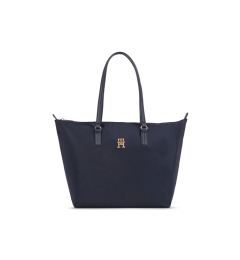 Снимка на Tommy Hilfiger Дамска чанта Poppy Th Tote AW0AW15639 Тъмносин